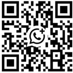 QR code to start a WhatsApp chat with Graphic Wolves