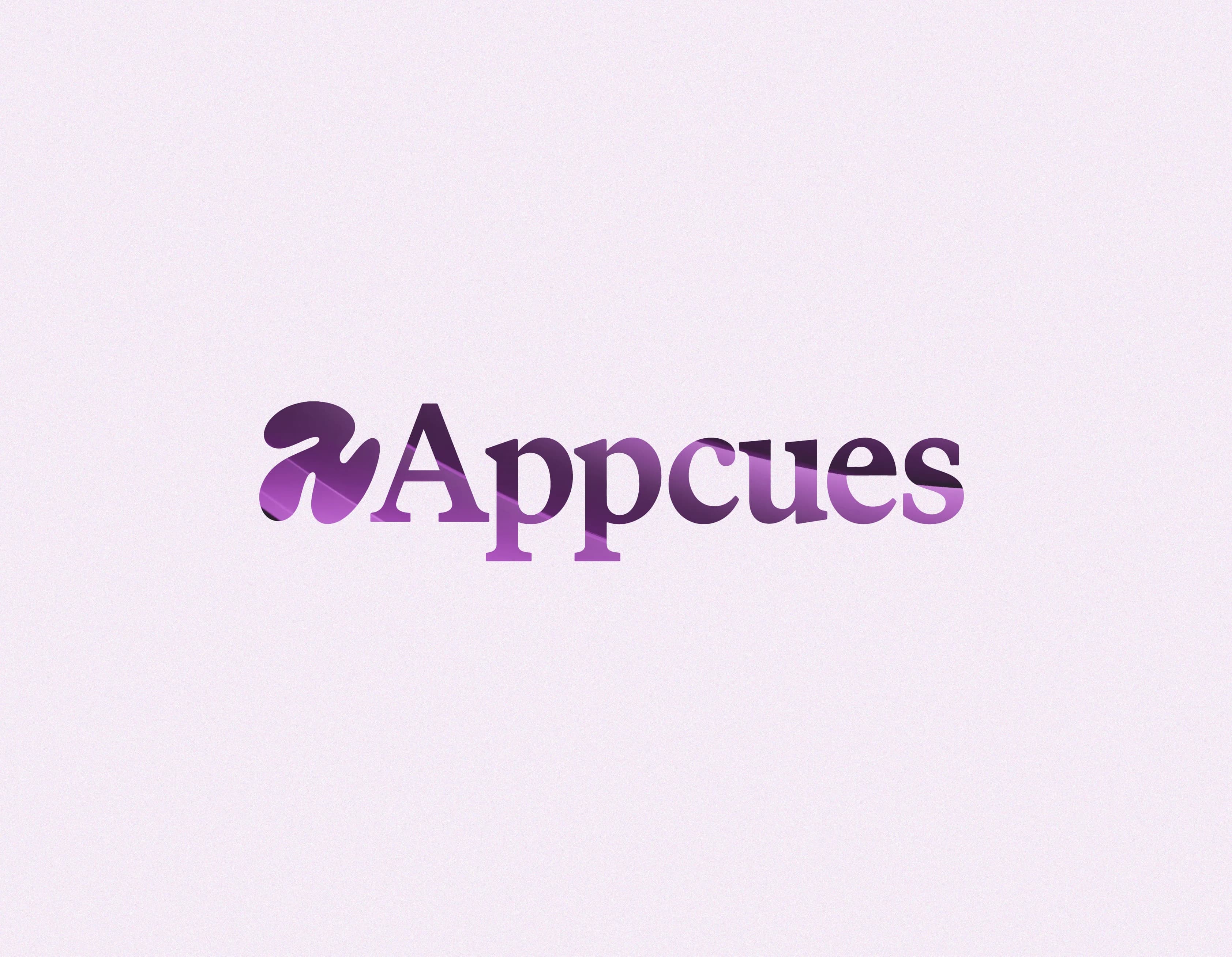 Appcues logo and visual identity exploration